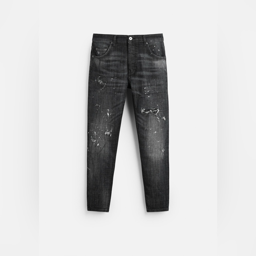 2 pairs Zara preowned Boys jeans size 13-14